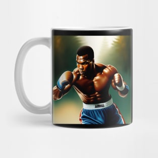 Muhammad Ali Boxing Pose Mug